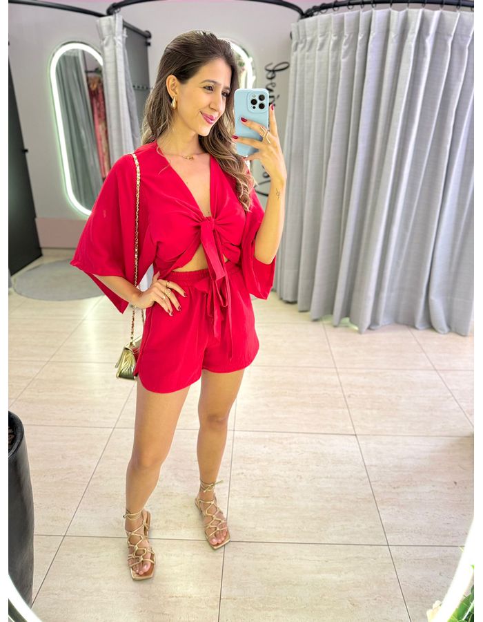 CONJUNTO FER VERMELHO - MOOD STORE