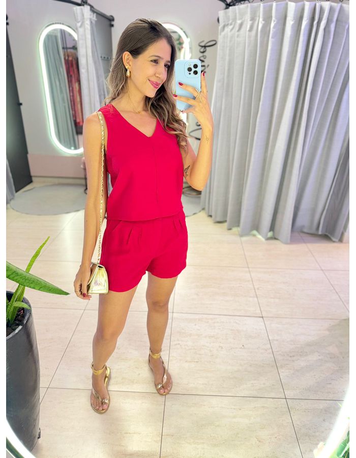 CONJUNTO MARISA VERMELHO - MOOD STORE
