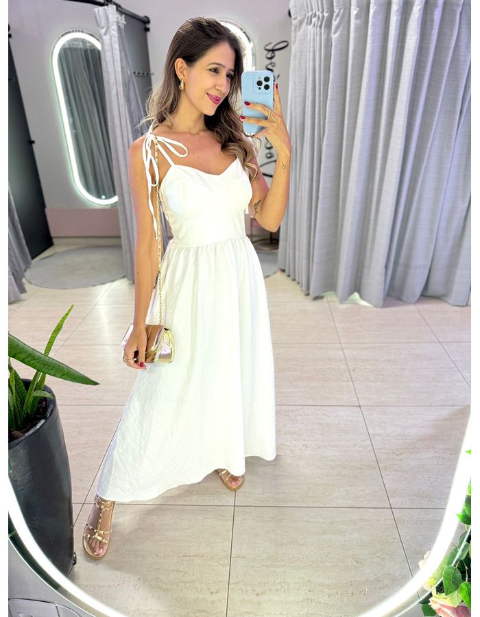 VESTIDO ANGÉLICA OFF - MOOD STORE