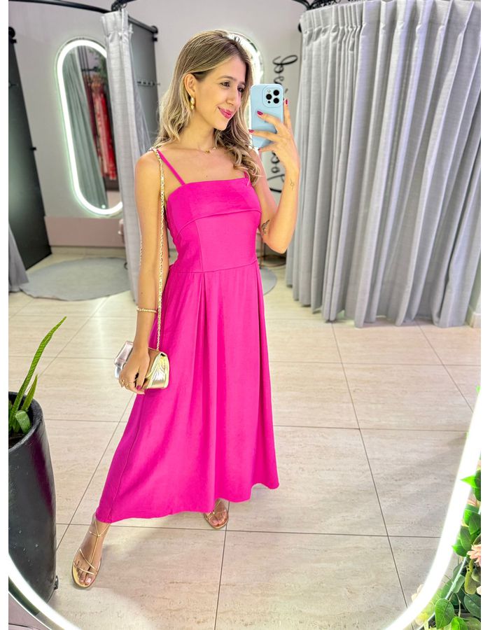VESTIDO MIDI PATRICIA PIN - MOOD STORE