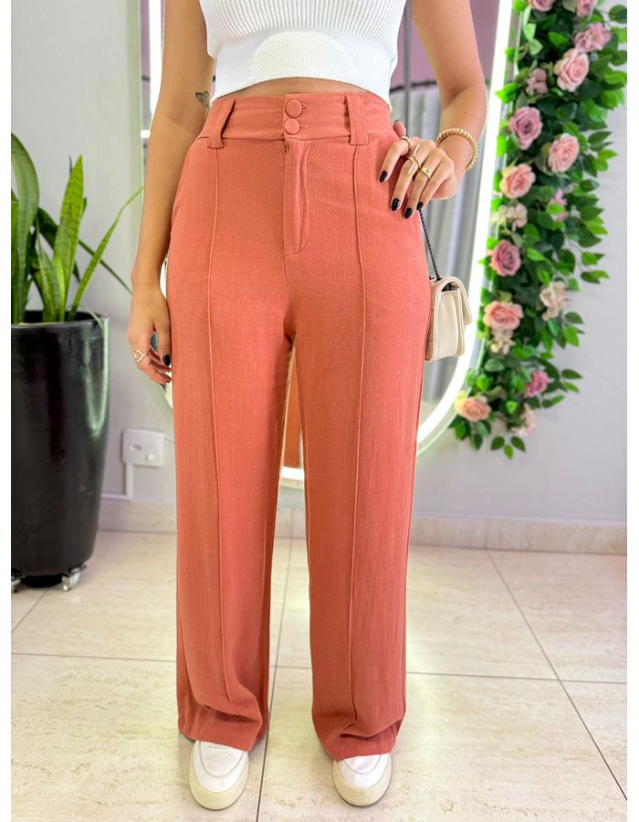 CALÇA LINHO STE TERRA COT... - MOOD STORE