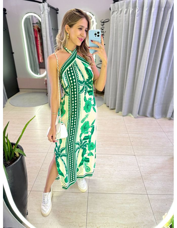 VESTIDO LIANA VERDE - MOOD STORE