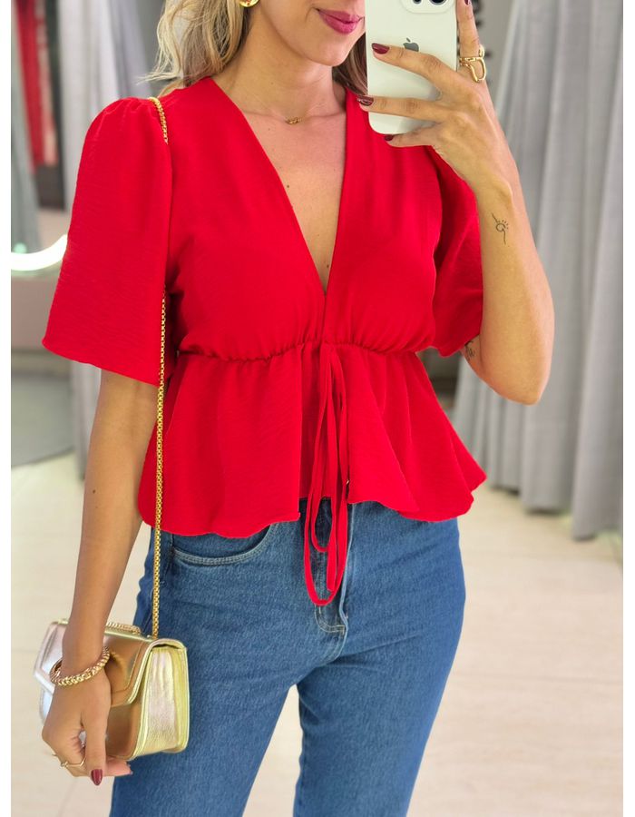 BATA CREPE VERMELHO - MOOD STORE