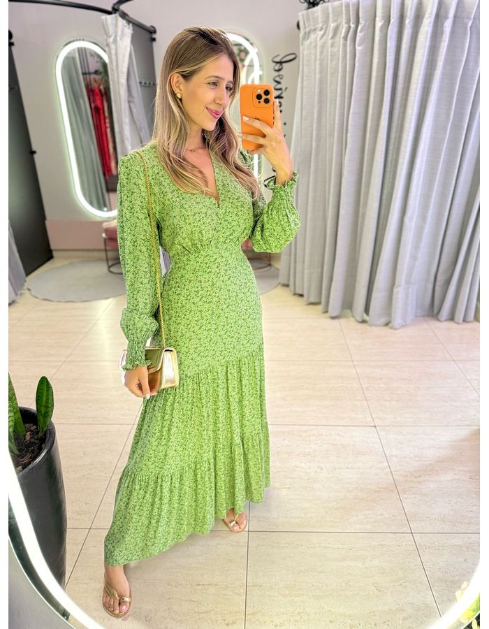 VESTIDO MANGA LONGA VALEN... - MOOD STORE
