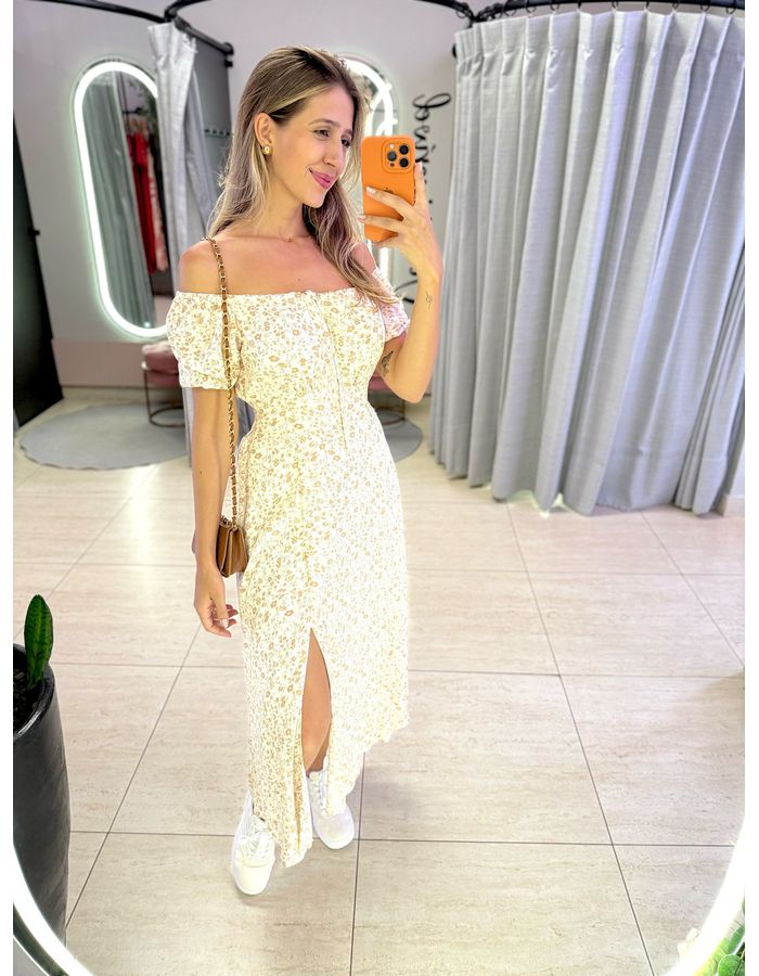VESTIDO MIDI VIOLETA OFF/... - MOOD STORE