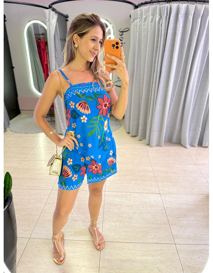 CONJUNTO ASSIMÉTRICO AZUL - MOOD STORE