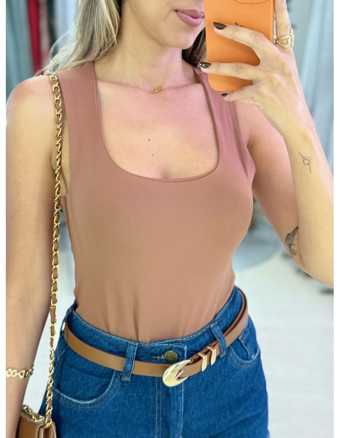 BODY CAVADO MARROM - MOOD STORE