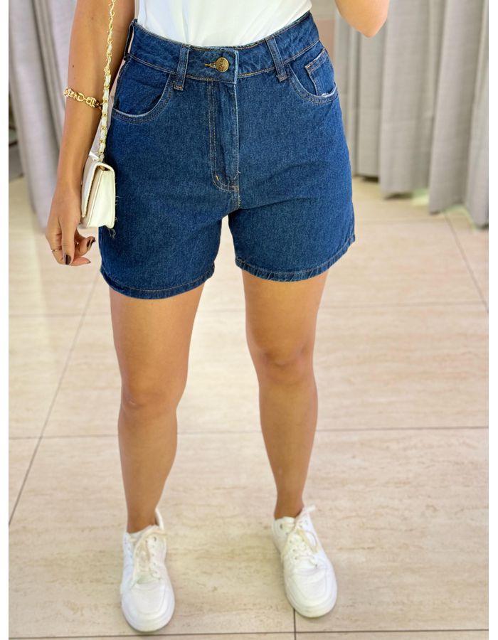 SHORT BERMUDA JEANS ESCUR - MOOD STORE