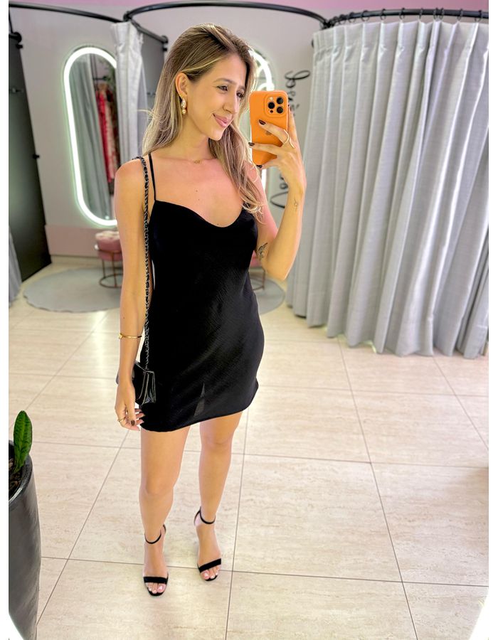 VESTIDO LETICIA CURTO PRE... - MOOD STORE
