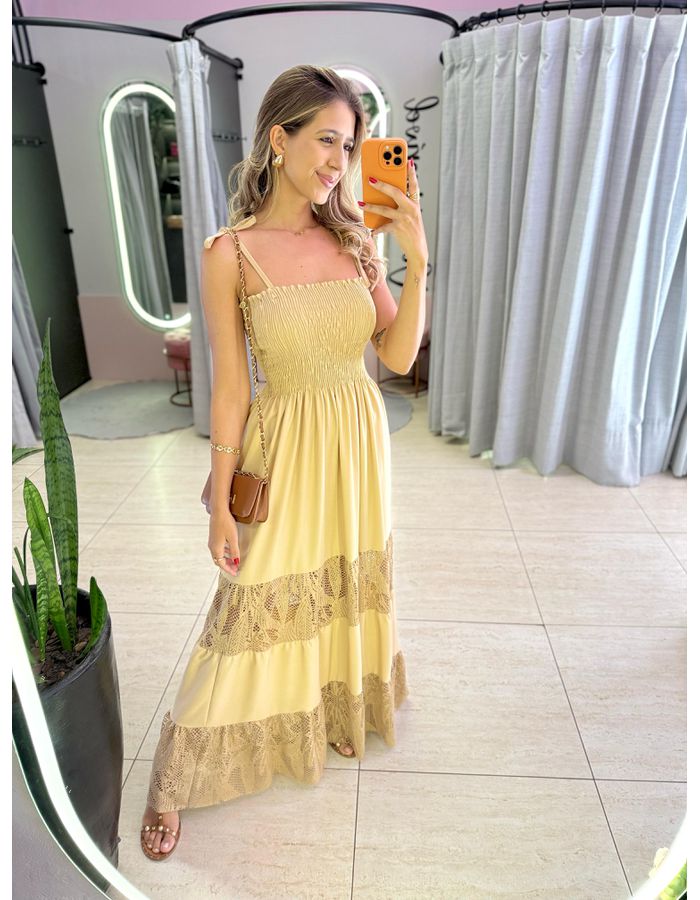 VESTIDO TULUM NUDE - MOOD STORE