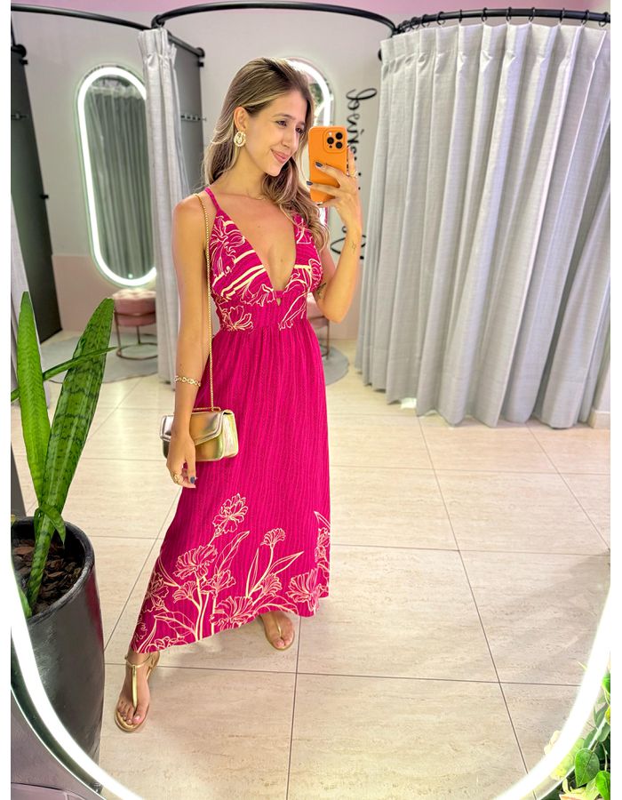 VESTIDO ANDRESSA PINK - MOOD STORE
