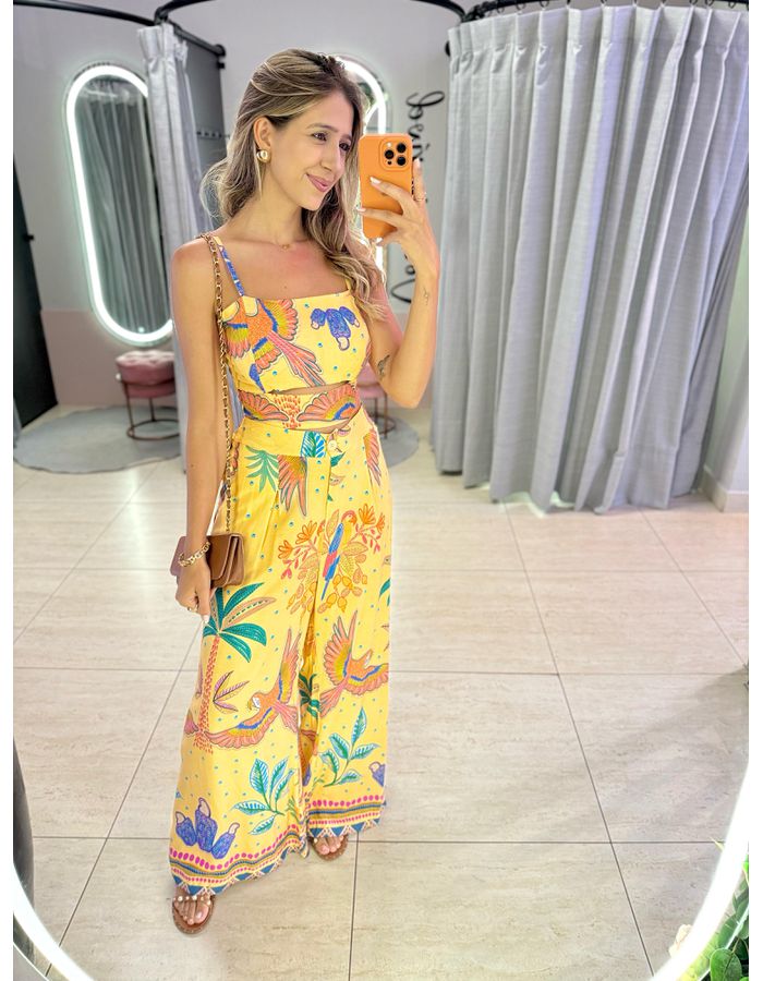 CONJUNTO TULUM AMARELO - MOOD STORE