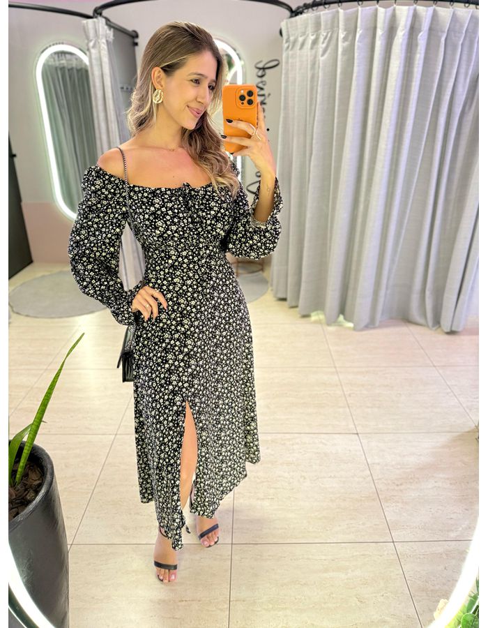 VESTIDO VIOLETA MANGA LON... - MOOD STORE