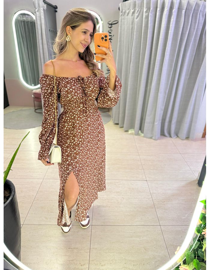 VESTIDO VIOLETA MANGA LON... - MOOD STORE