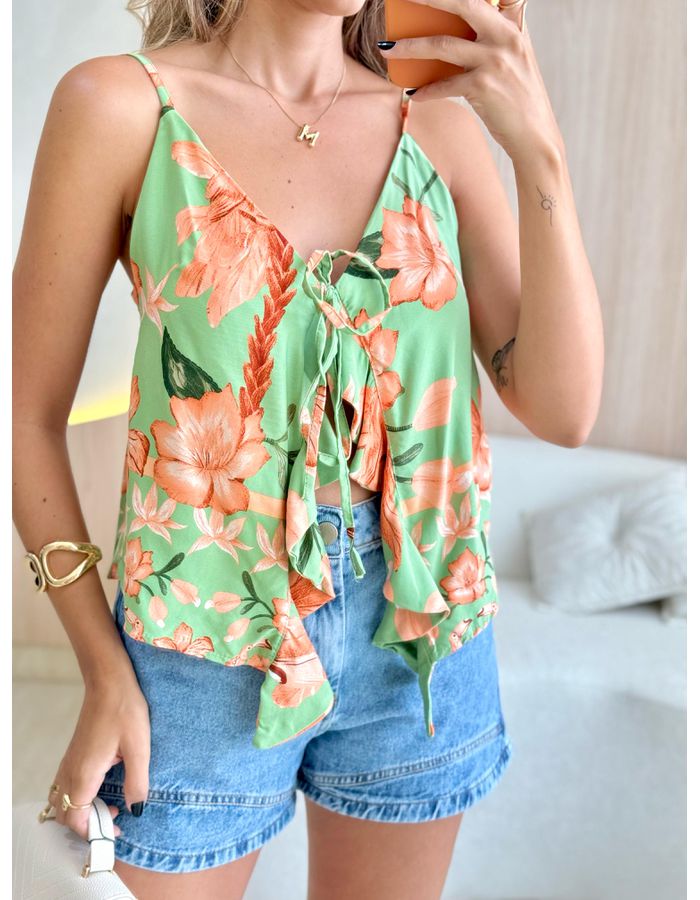 BLUSA MANU VERDE - MOOD STORE