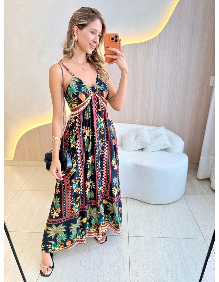 VESTIDO LUDMILLA PRETO - MOOD STORE