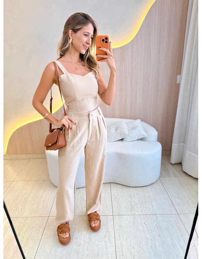 CONJUNTO INDIARA NUDE - MOOD STORE