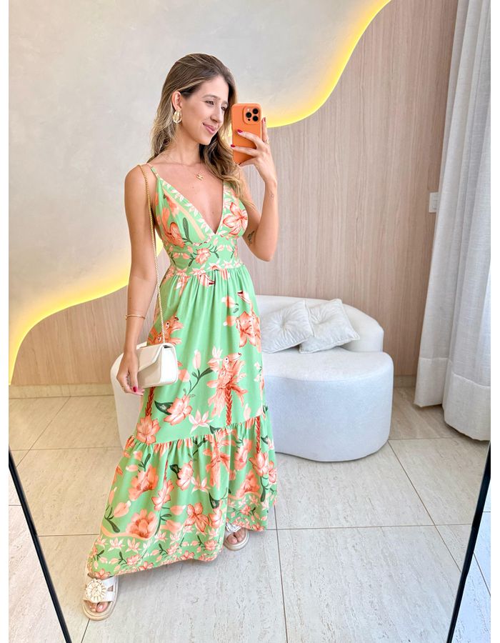 VESTIDO CANCUN VERDE - MOOD STORE