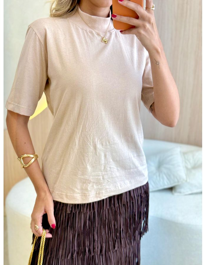T-SHIRT BÁSICA ALGODÃO NU... - MOOD STORE