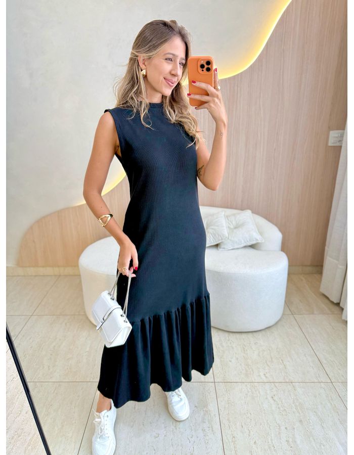 VESTIDO CANELADO TALITA P... - MOOD STORE