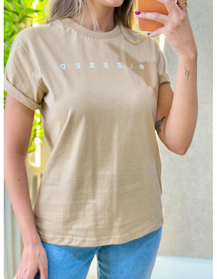 T SHIRT BLESSED NUDE - MOOD STORE