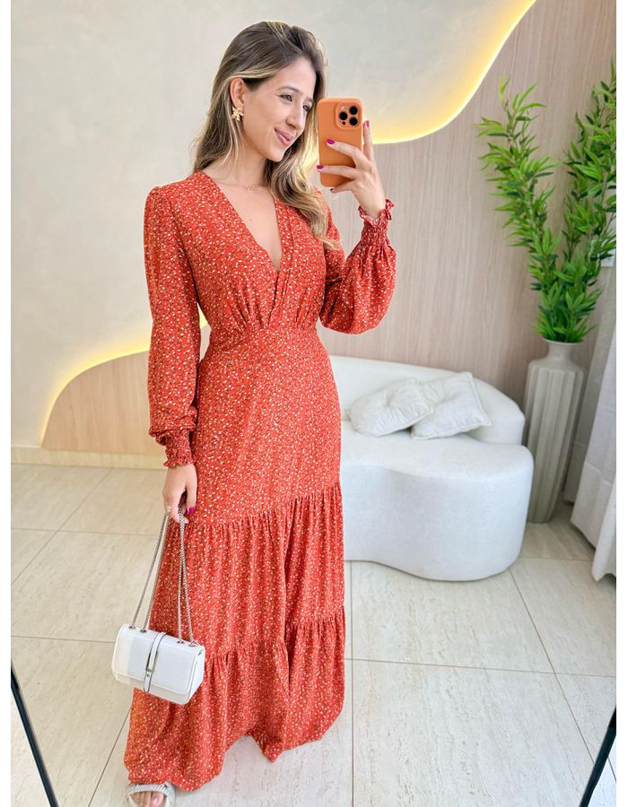 VESTIDO MANGA LONGA VALEN... - MOOD STORE