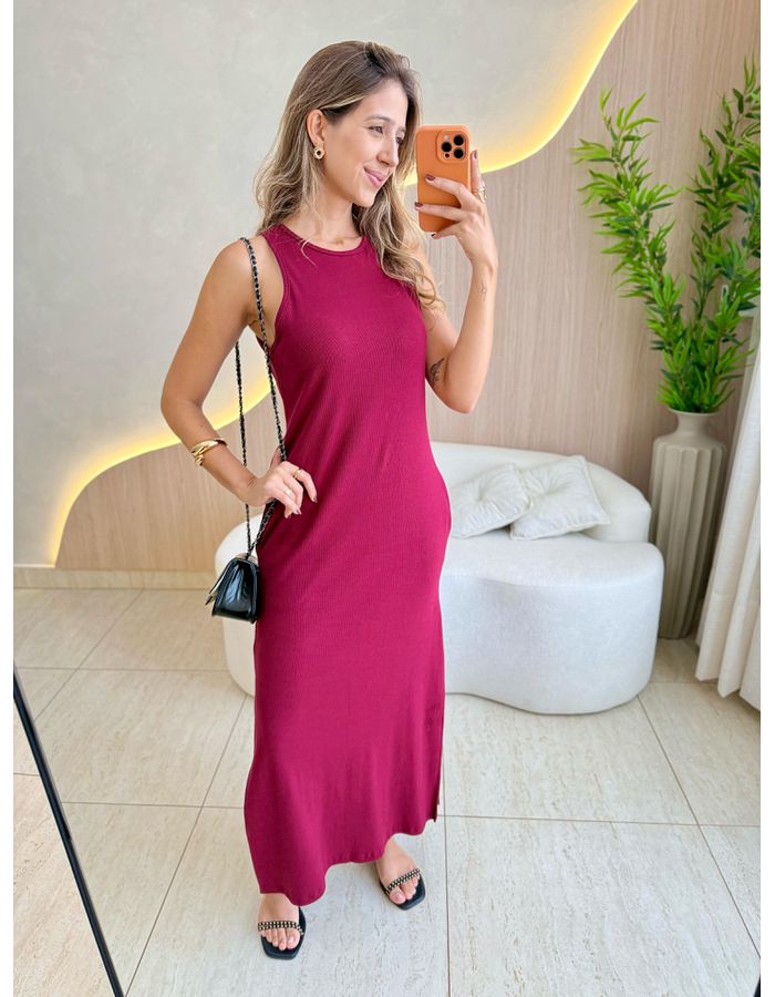 VESTIDO MIDI DIANA MARSAL - MOOD STORE