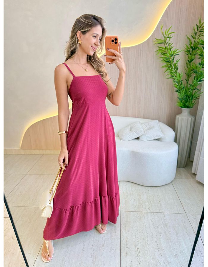 VESTIDO LAIS LONGUETE MAR... - MOOD STORE