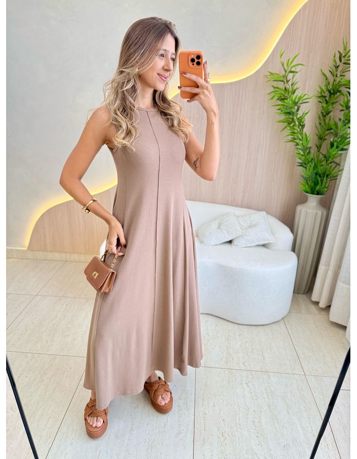 VESTIDO YASMIN CANELADO ... - MOOD STORE