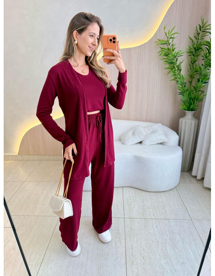 CONJUNTO 3 PEÇAS BORDO - MOOD STORE