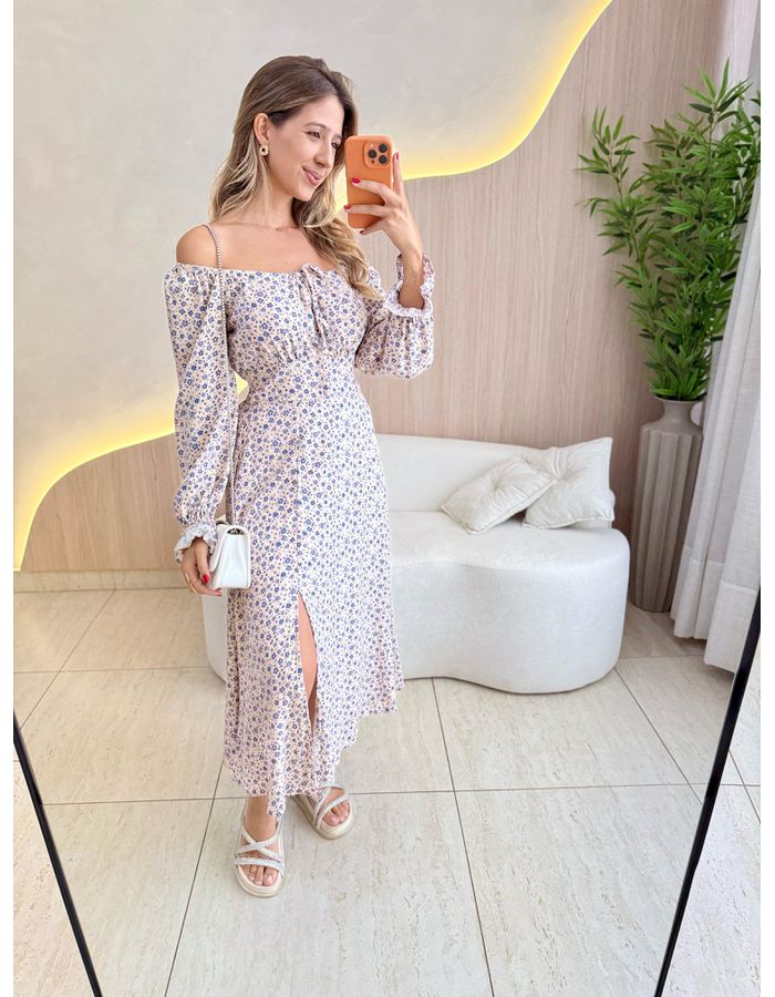 VESTIDO VIOLETA MANGA LON... - MOOD STORE