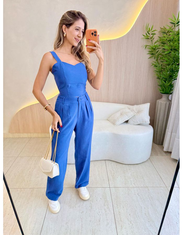 CONJUNTO INDIARA AZUL - MOOD STORE