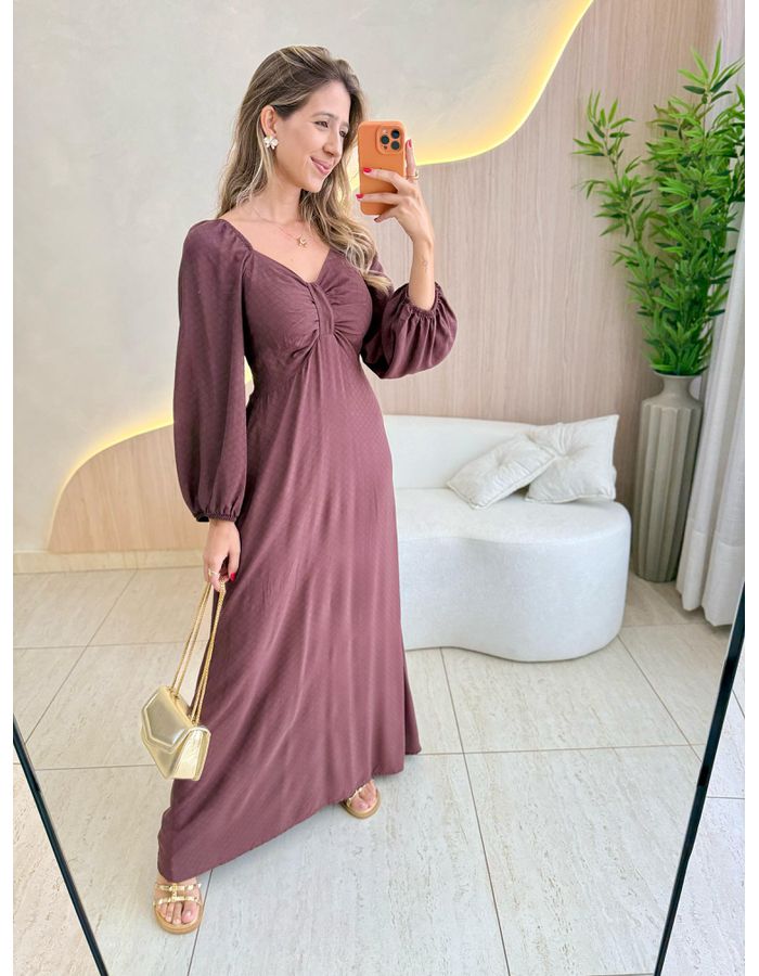 VESTIDO MANGA LONGA SELEN... - MOOD STORE
