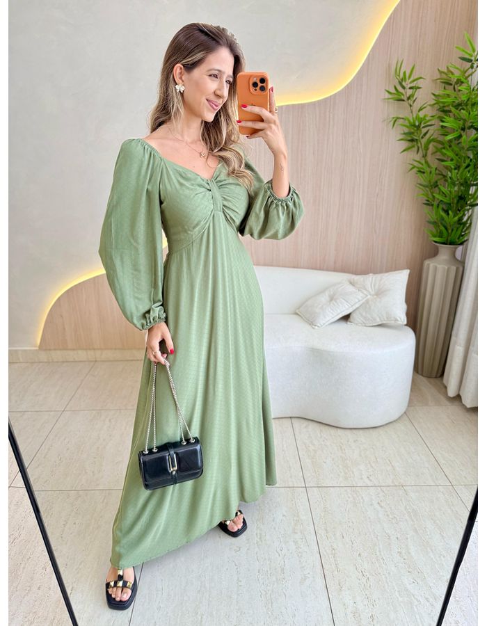 VESTIDO MANGA LONGA SELEN... - MOOD STORE