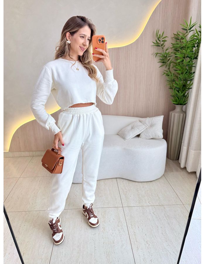 CONJUNTO JOGGER MOLETOM O... - MOOD STORE