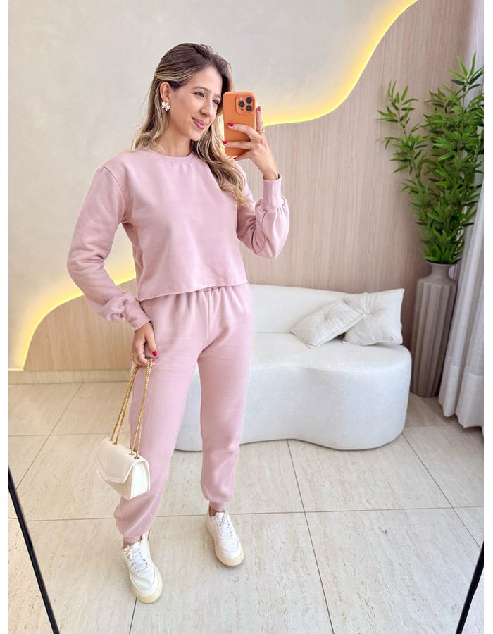 CONJUNTO JOGGER MOLETOM R... - MOOD STORE