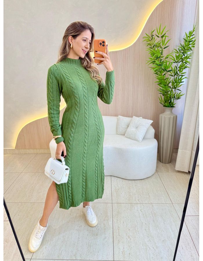 VESTIDO MIDI TRICOT MOUSS... - MOOD STORE