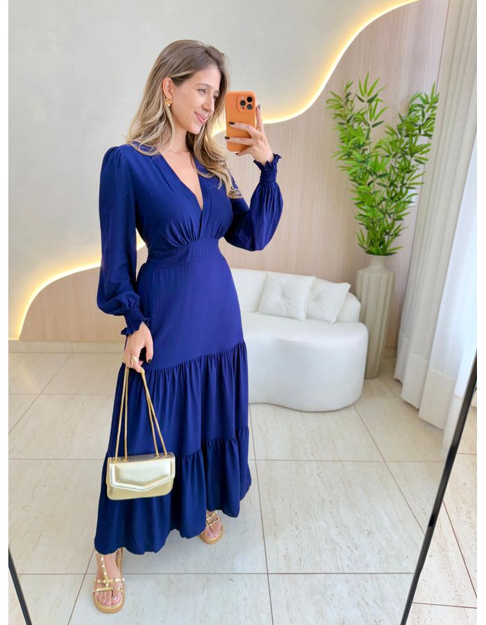 VESTIDO MANGA LONGA VALEN... - MOOD STORE