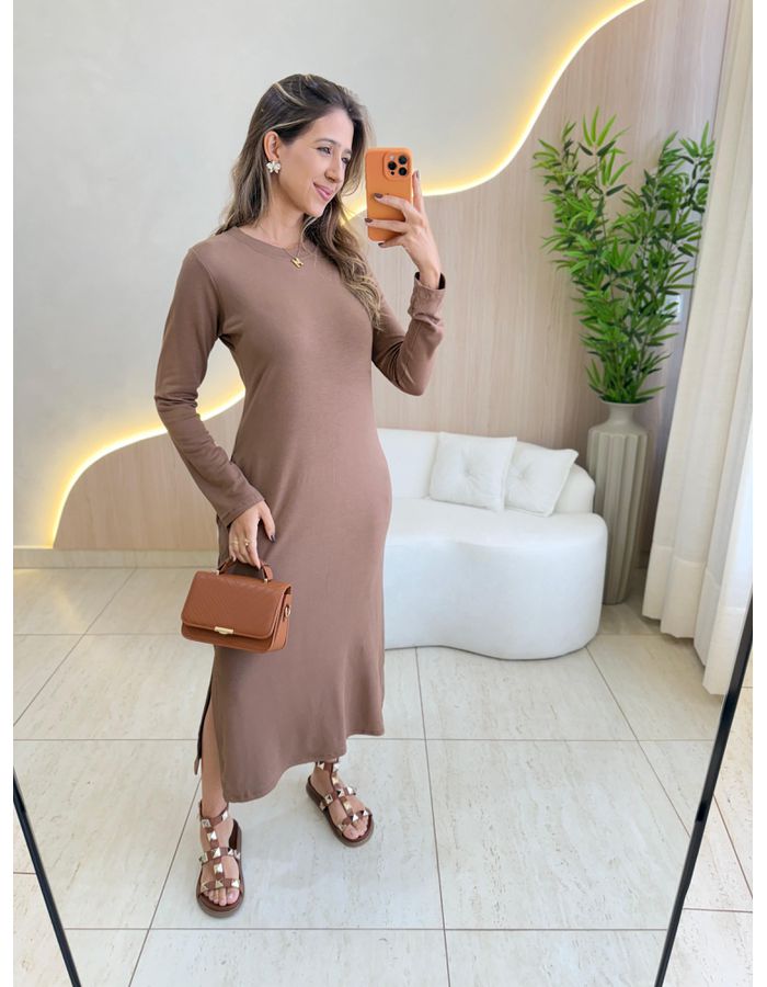 VESTIDO MOLETINHO MANGA M... - MOOD STORE