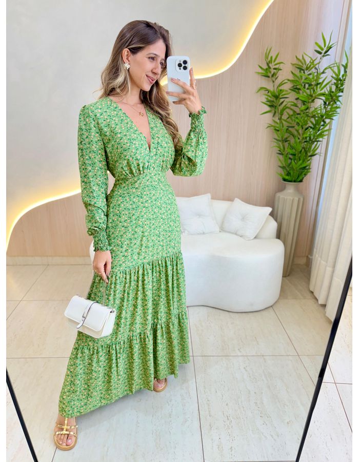 VESTIDO MANGA LONGA VALEN... - MOOD STORE