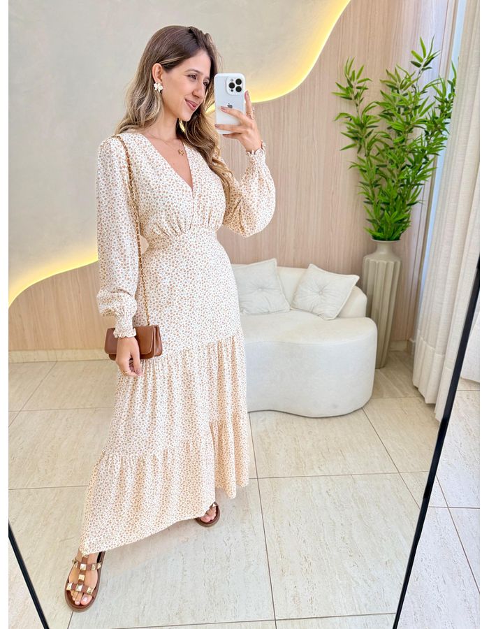 VESTIDO MANGA LONGA VALEN... - MOOD STORE