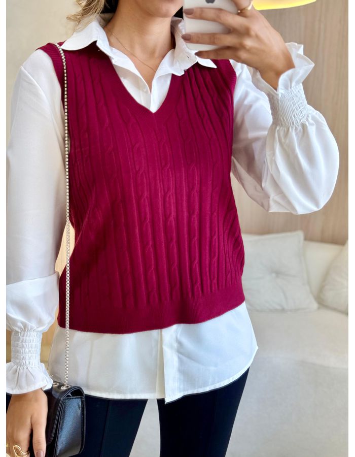 CONJUNTO CAMISA ESTELA MA... - MOOD STORE