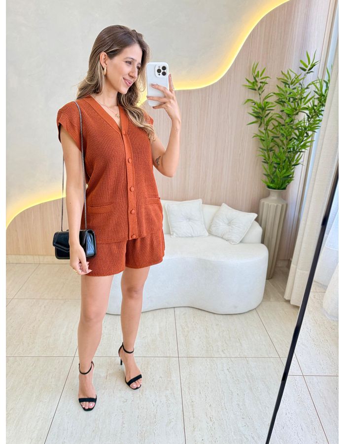 CONJUNTO SHORT DAISY TERR... - MOOD STORE