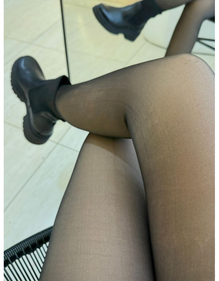 MEIA CALÇA PELUCIADA PRET... - MOOD STORE