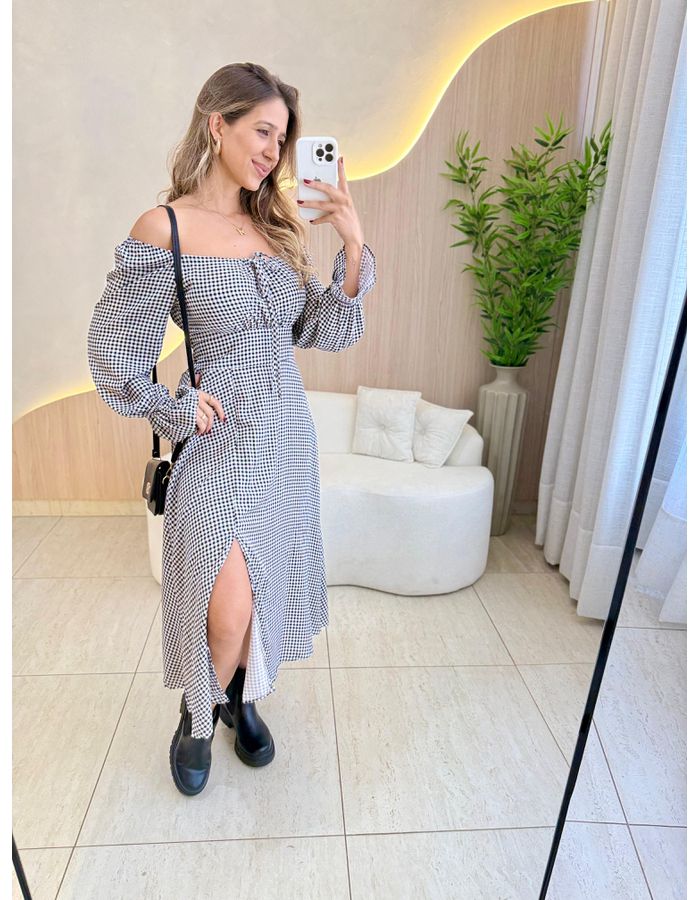 VESTIDO VIOLETA MANGA LON... - MOOD STORE