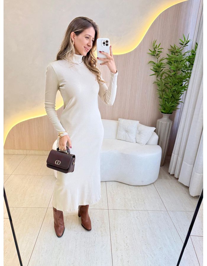 VESTIDO MANGA LONGA OHANA... - MOOD STORE