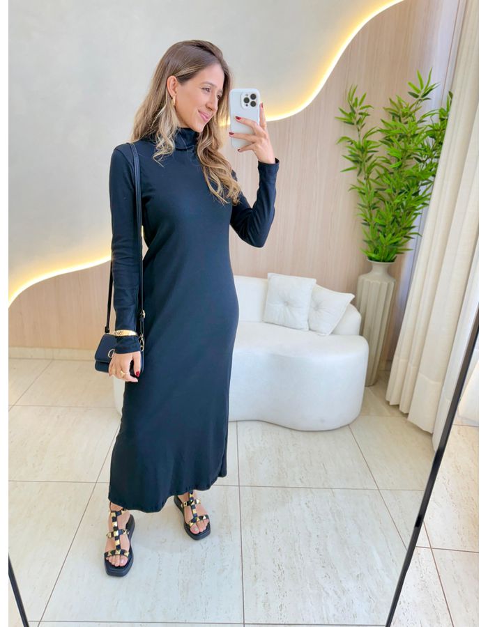 VESTIDO MANGA LONGA OHANA... - MOOD STORE
