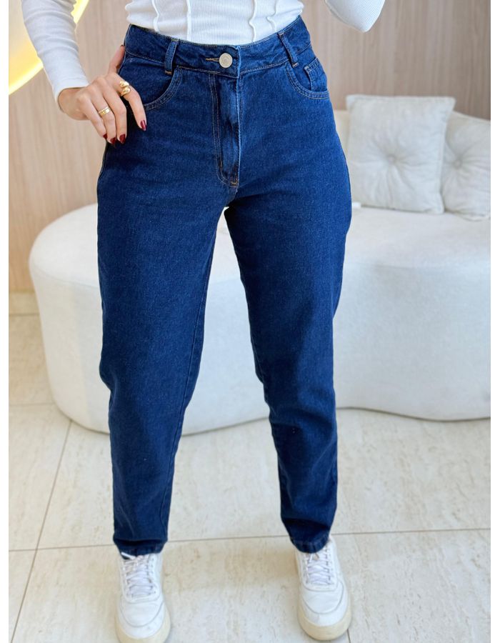 CALÇA JEANS MOM ESCURA JE... - MOOD STORE