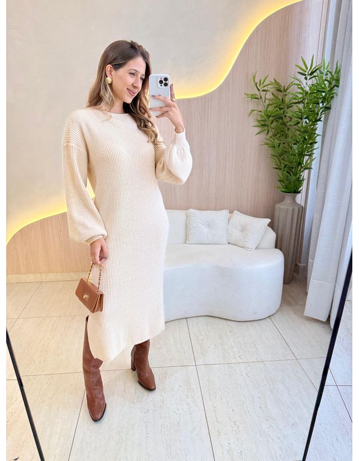 VESTIDO TRICOT MOUSSE LIV... - MOOD STORE