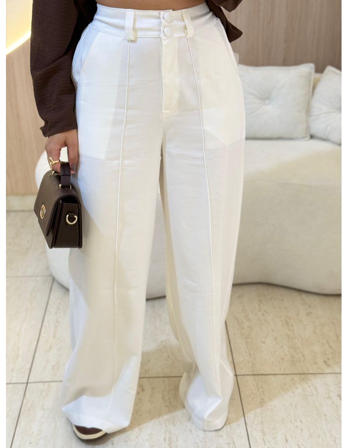 CALÇA PANTALONA ESTER OFF - MOOD STORE